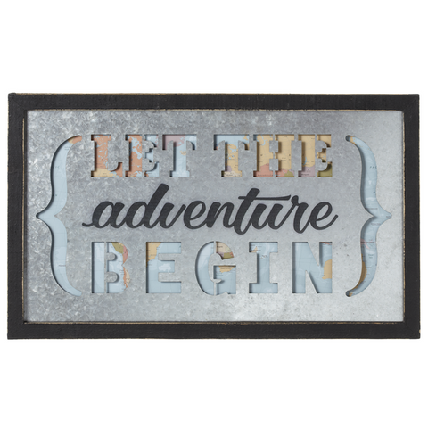 Home Décor, {Let the Adventure Begin} Wall Accent