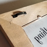 Home Décor - "Always Believe Something Wonderful Is About to Happen" Wall Accent