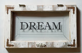 Home Décor - "DREAM" Wall Accent