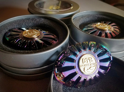 Multi-Colored "Fluid" Fidget Spinner