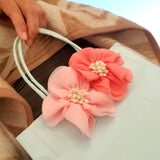 Flower Hair Clips (Large), 2-Piece Pack