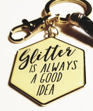 Glitter Key Chains