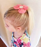 Flower Hair Clips (Large), 2-Piece Pack