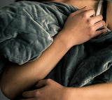 Weighted Blanket with a Quilted Duvet Cover