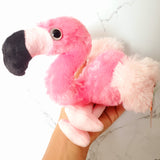Hug'ems Mini Flamingo & Donated Stuffed Animal