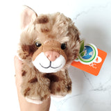 Hug'ems Mini Bobcat & Donated Stuffed Animal
