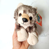 Hug'ems Mini Wolf & Donated Stuffed Animal