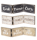 Home Décor - Accordion Wood Panel