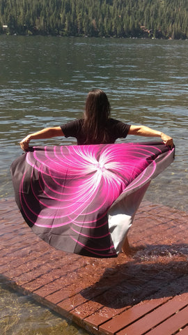 Round Beach Mandala (Different colors available)