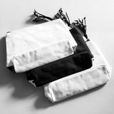 Inspirational Makeup Bags - Black & White With Tassels