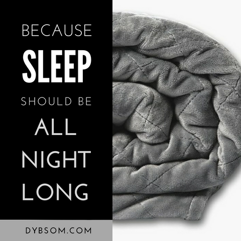 Weighted Blanket with a Quilted Duvet Cover