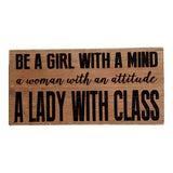 Home Décor - Decorative, Inspirational Wood Block Signs