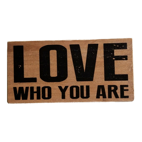 Home Décor - Decorative, Inspirational Wood Block Signs