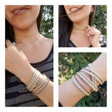 2-in-1 Studded Wrap Bracelet or Choker