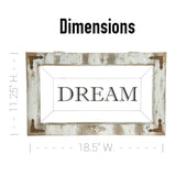 Home Décor - "DREAM" Wall Accent