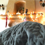 Weighted Blanket with a Quilted Duvet Cover