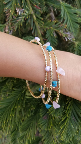 Gold Bangle Bracelets