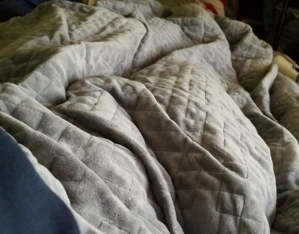 Weighted Blanket with a Quilted Duvet Cover DYB Do Your Best