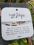 Wishing Bracelets to #HelpBuildHope