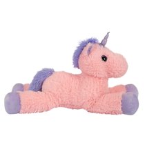Large Pink/Purple Unicorn & Donated Stuffed Animal